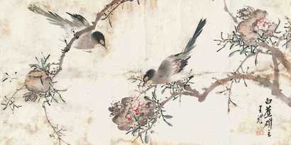 王礼 花鸟